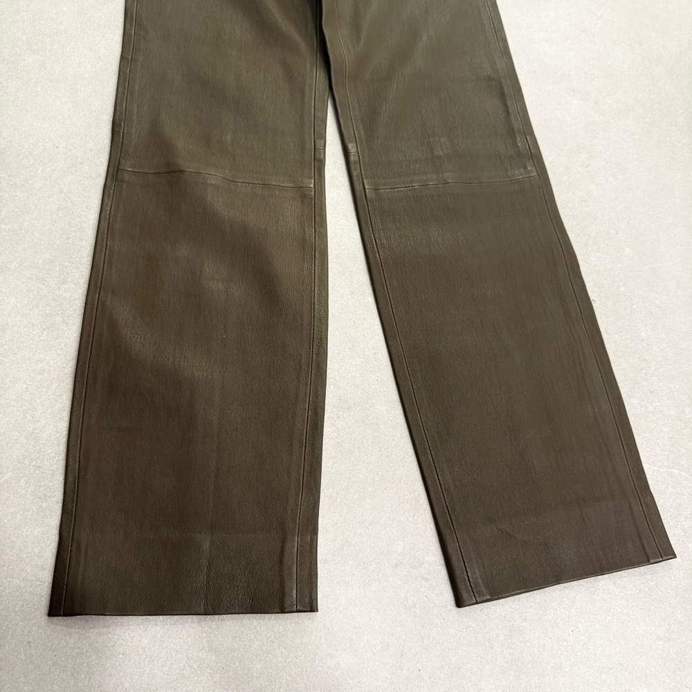 NWOT VINCE leather leggings crops - Picture 3 of 8